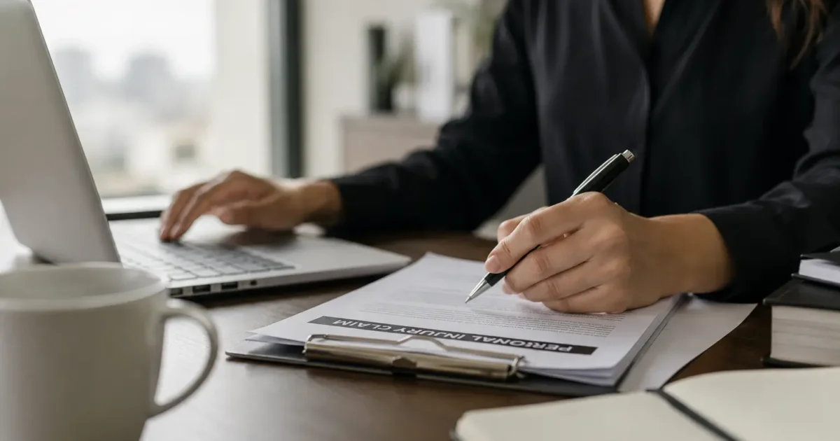 Focused work on a legal claim