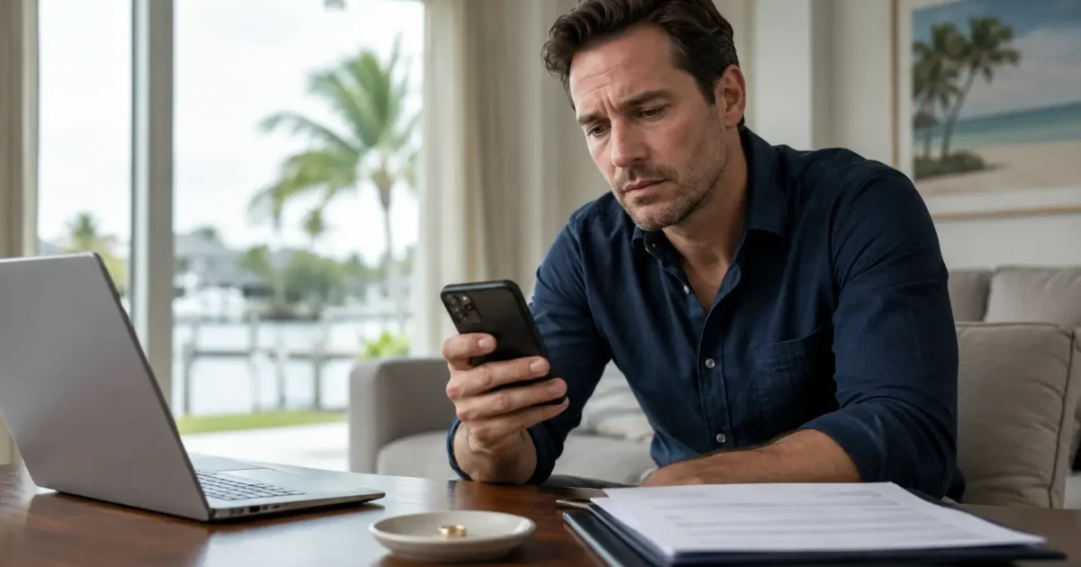 El uso de las redes sociales durante un divorcio en Florida